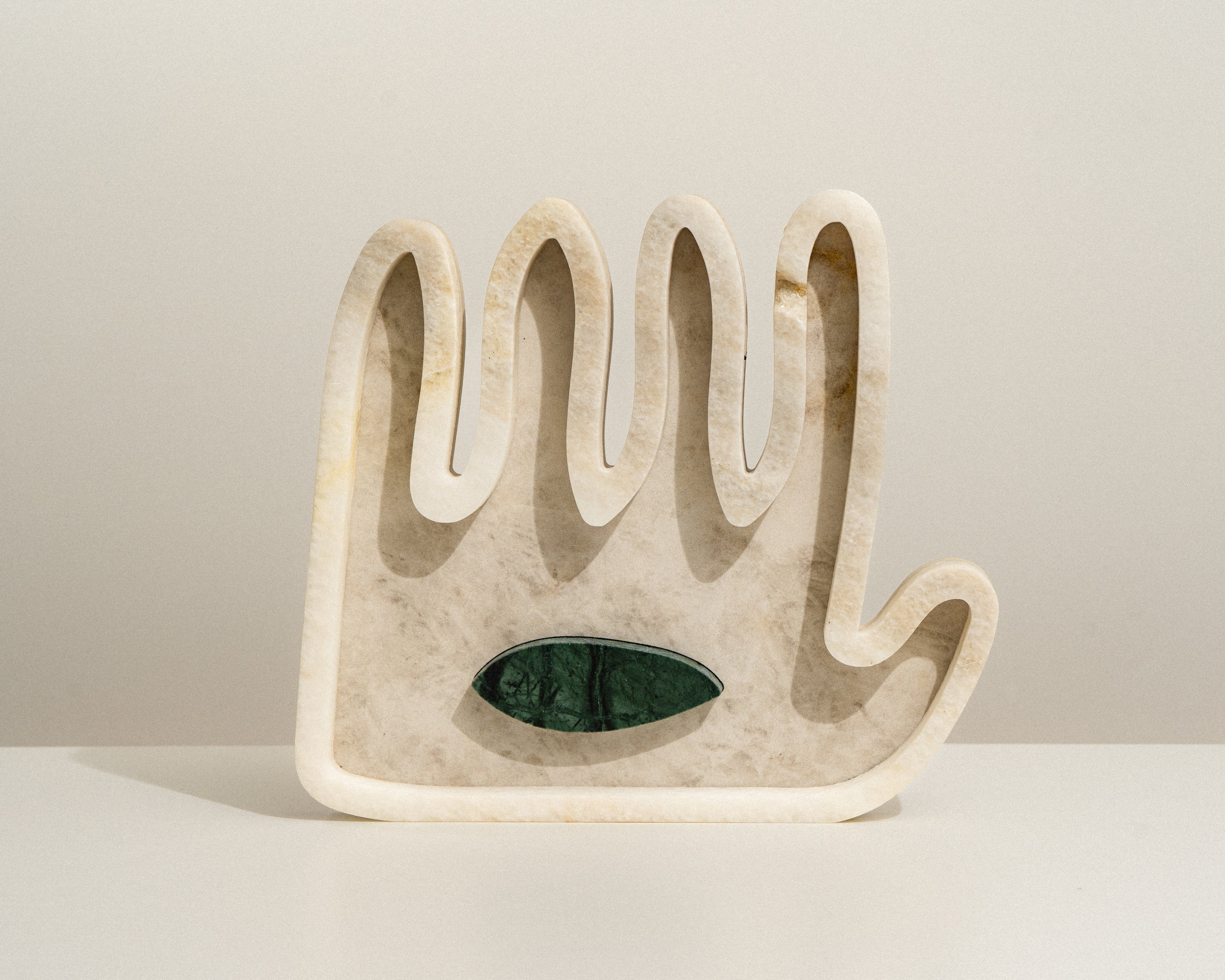 Hamsa ׳Hey · ׳הֵ - Green Eye Collection