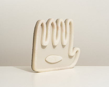Hamsa ׳Hey · ׳הֵ - White Onix Collection