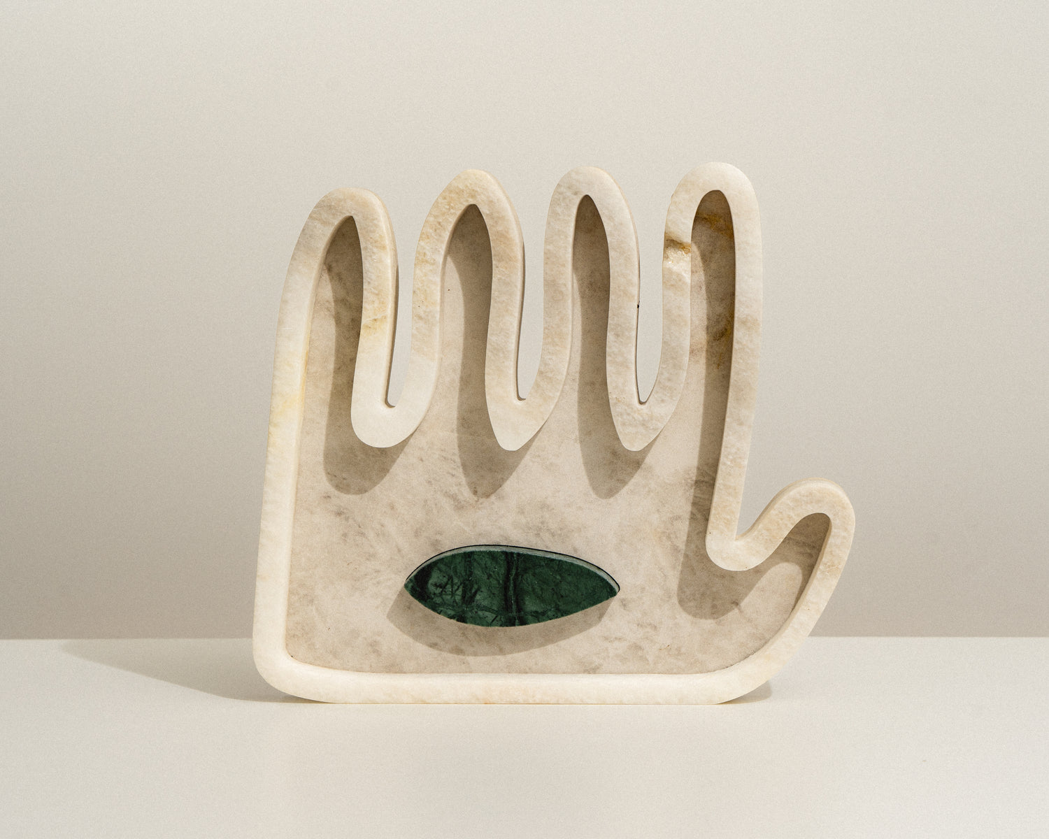Hamsa ׳Hey · ׳הֵ - Green Eye Collection